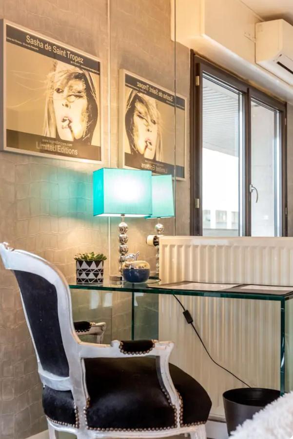 Beautiful Modern Fully Furnished Studio Levallois-Perret Kültér fotó